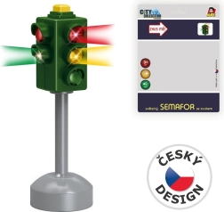 Feu tricolore lumineux pour enfants Citty Collection