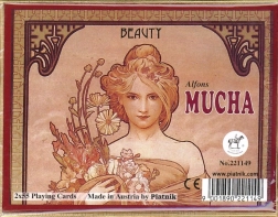 Cartes à jouer Joker - Beauté d’Alphonse Mucha