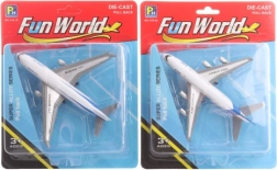 Avion en métal pour enfants 14 × 13 cm