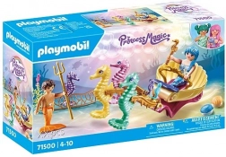 Set de figurines Princess Magic – Habitants des profondeurs avec carrosse tiré par des hippocampes