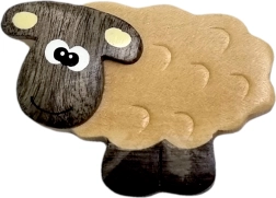 magnétique en bois mouton 2Kids Toys