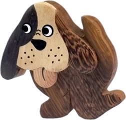 Magnet en bois chien – grande magnet décorative 2Kids Toys