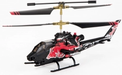 hélicoptère rc red bull cobra tah-1f 26 cm avec 2,4 ghz et led