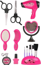 Set de maquillage pour enfants avec sèche-cheveux 14 cm
