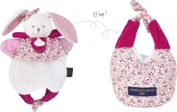 Doudou Lapin dans un sac 3-en-1