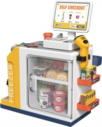 Ensemble de supermarché avec effets