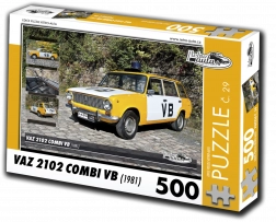 Puzzle Retro-voitures VAZ 2102 Combi VB 500 pièces