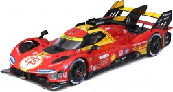 modèle métallique Bburago 1:24 Ferrari 499P – vainqueur des 24h du Mans 2024