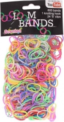 élastiques parfumés loom – set créatif 600 pcs