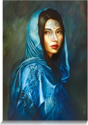 Puzzle Lys bleu 500 pièces