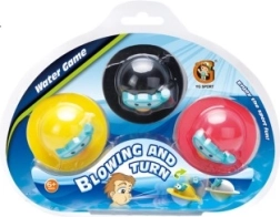 Jeu d’eau avec petits canards