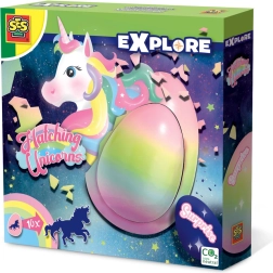 SES Explore licorne grandissante dans un œuf
