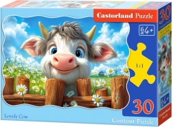 Puzzle Castorland Jolie petite vache 30 pièces