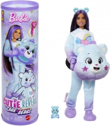 Barbie Cutie Reveal – Les Bisounours, série 2, poupée violette