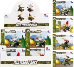 Ensemble de construction véhicules militaires – 4 variantes