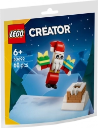 Lego Creator – Père Noël et cheminée de Noël