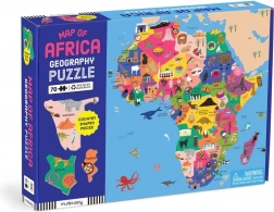 Mudpuppy puzzle géographique Carte de l’Afrique 70 pièces