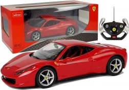 Voiture R/C Ferrari 458 Italia Rastar 1:14 rouge