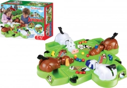 Jeu d’adresse de table ANIMAUX AFFAMÉS – ferme et billes