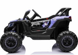 Voiture électrique pour enfant buggy 4x4 KUROMI – violet