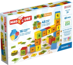 Geomag Magicube jeu de construction mathématique 61 pièces