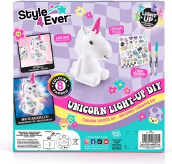 Style4Ever licorne lumineuse – kit créatif