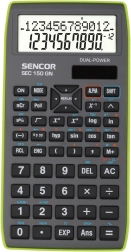 Calculatrice scolaire et scientifique avec grand écran LCD