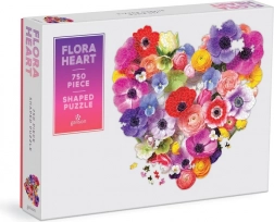 Puzzle Galison Cœur floral 750 pièces