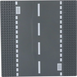 Plaque de construction route avec égout 26 × 26 cm