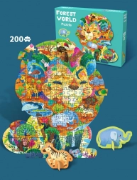 Puzzle Safari 200 pièces pour enfants