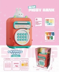 Tirelire coffre-fort lapin