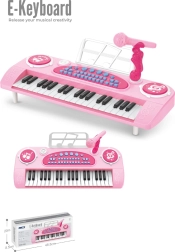 Orgue électronique Bontempi pour enfants, 31 touches, rose