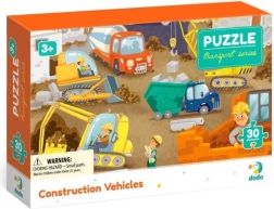 Puzzle TRANSPORT : Machines de chantier 30 pièces