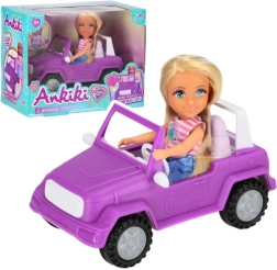 Poupée en cabriolet 13 cm
