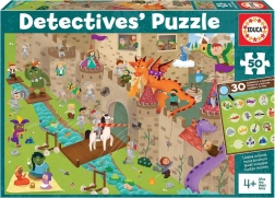 Educa puzzle détective Château 50 pièces