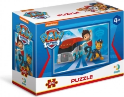 Puzzle Pat' Patrouille Ryder et Chase 35 pièces