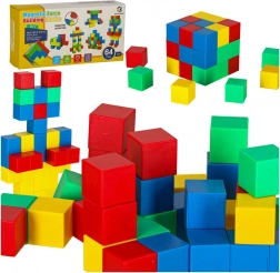 Blocs de construction magnétiques - ensemble cubique 64 pcs