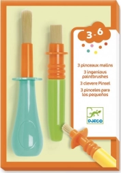 DJECO pinceaux de peinture pour tout-petits