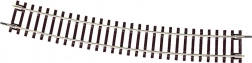 Roco Line Rail courbe avec traverses en bois