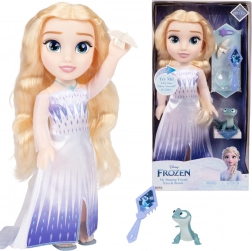 Poupée chantante DISNEY PRINCESS Elsa Frozen 35 cm avec accessoires