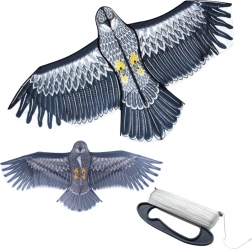 Cerf-volant en forme d’aigle 150 × 70 cm avec bobine et ligne de 100 m