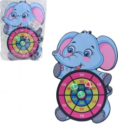 Cible Éléphant avec balles pour enfants