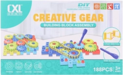 Jeu de construction à visser pour enfants, 188 pièces