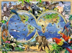 Puzzle Ravensburger Monde des animaux sauvages XXL 100 pièces