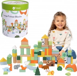 Blocs en bois créatifs Monde forestier de Classic World
