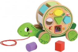 Tortue à tirer pour enfants BABU