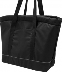 Sac pour poussette Baby Mix Lux noir avec éléments réfléchissants