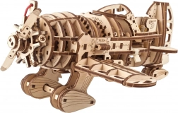 Puzzle mécanique en bois Avion Mad Hornet 3D par Ugears