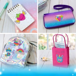 Autocollants diamant 5D – mosaïque créative pour enfants, grand set