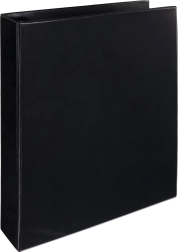 Classeur de catalogue A4 à anneaux en D noir Classic